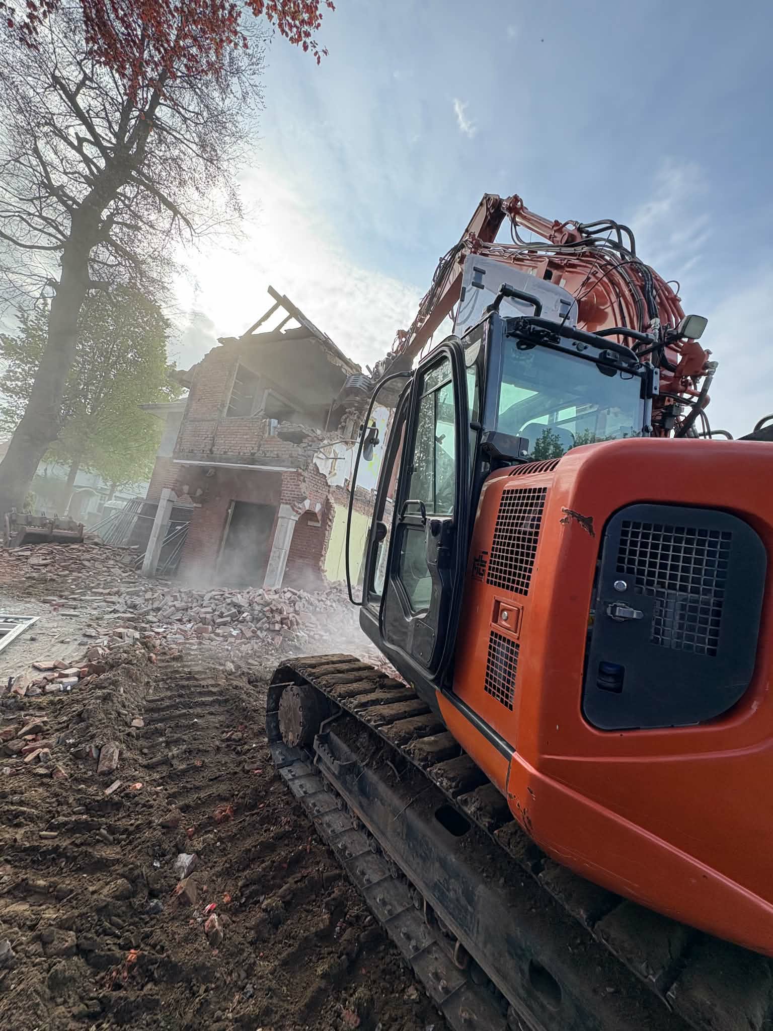 Afbraak woning stap 2